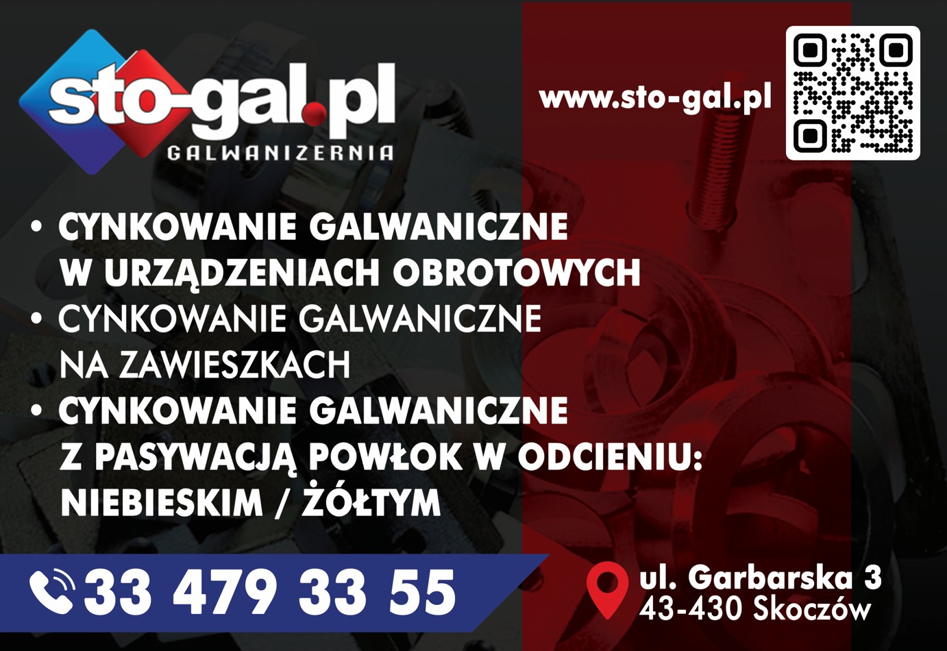 cynkowanie na urządzeniach obrotowych SKOCZÓW